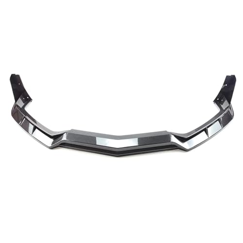 Séparateur de lèvre de pare-choc avant Corvette C8 look carbone mat