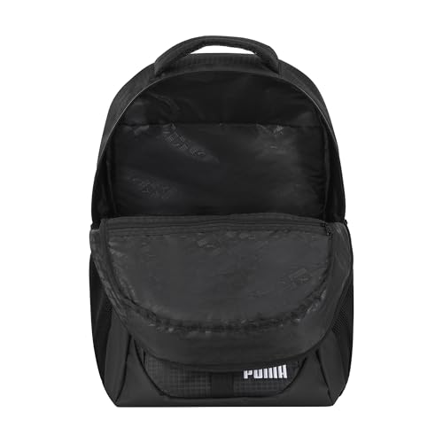 PUMA Uni-Erwachsene Strategy Backpack Rucksack, Schwarz/Weiß, Large – Ansicht 4
