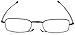 Foster Grant Men's Gideon Black 1017238-150.COM Rectangular Readers, Black, 1.5