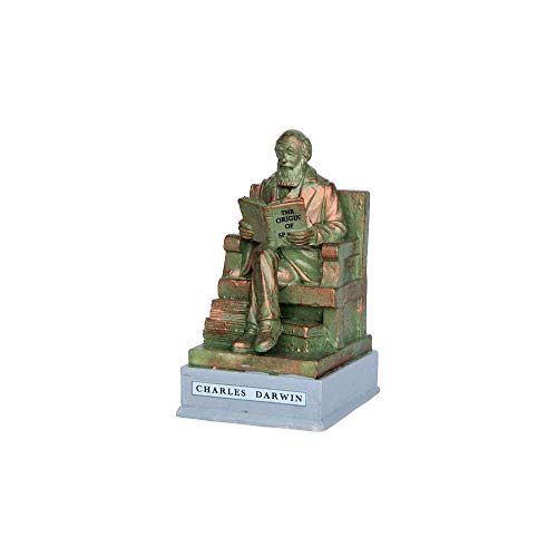 Estatua Charles Darwin Village Lemax 6.4x3.7x3.9 cm