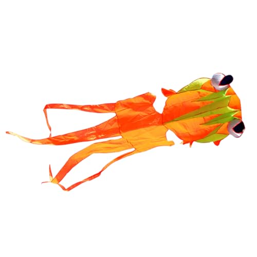 ERINGOGO Goldfish Kite Colorful Fun Animal Kite Easy to Fly Outdoor Sports Tool for Adults for Beach Trips and Family Activities