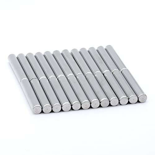 ReplacementScrews Pasadores de soporte para estante compatibles con IKEA Part 101324 (estantería Ivar) – 6 x 40 mm – (paquete de 24)