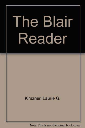 The Blair Reader 0130853259 Book Cover