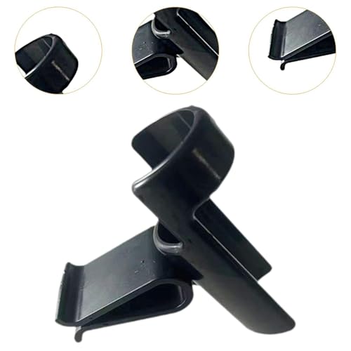 oshhni Vara de pesca balde rack suporte de vara de pesca suporte de montagem removível clipe fixo de