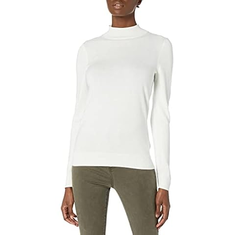 Amazon Essentials Pull léger à col montant Femme Cover