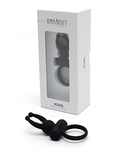 Rimba Rome Anneau pénien Noir 4.3 x 9.6 x 3 cm