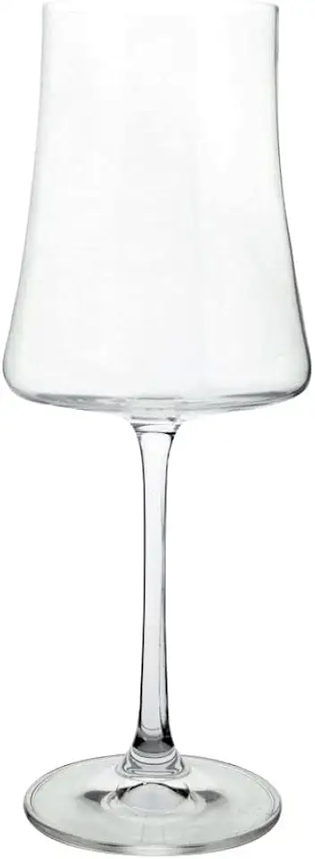Jogo de 6 tacas para vinho tinto Xtra em cristal ecologico 460ml A24cm