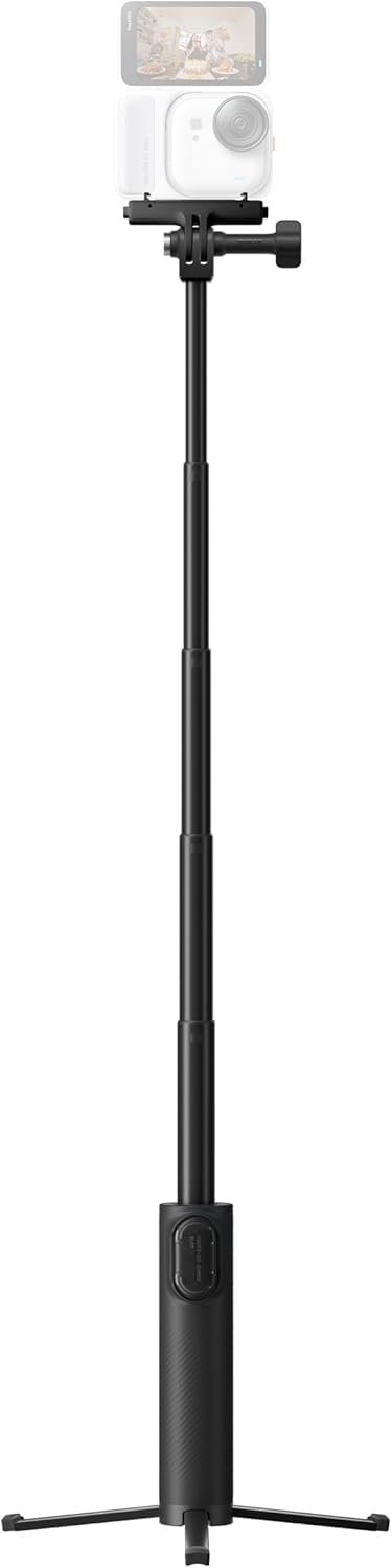 Insta360 Mini 2-in-1 Tripod 2.0 Kit (1/4" Mount) for insta360 X5/X4 Air/GO Ultra/GO 3S/Ace Pro 2, Invisible Pole and Built-in Tripod, 1/4" Mount