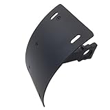 XKMT-Curved Side License Plate Tag Holder Bracket Compatible With Cbr 600Rr 1000Rr Black [B00YWCKNOA]