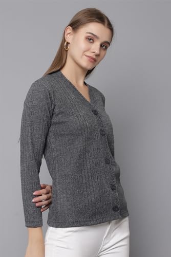 Image of HIFZAA Sweater Cardigan for Women Winter Sweaters for Ladies Plus Size M to 6XL
