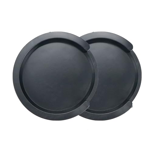 2Pcs 3.3 Inch Guitar Soundhole Cover Silicone Feedback Buster for Acoustic Electric Guitar