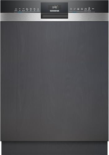 Siemens SX53ES02CE XXL-Geschirrspüler iQ300, teilintegrierte Spülmaschine...