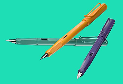 Lamy Safari Penna Stilografica Candy - Colore Acquamarina - Pennino M - Con Cartuccia Blu T10 - 5
