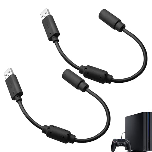 Noenaeni 2 cables USB para Xbox, cable de repuesto compatible con volante Logitech G920, adaptador de repuesto compatible con Xbox One y Xbox 360