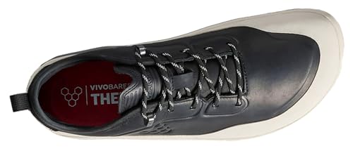 Image of Vivobarefoot Men's Tracker Leather All Terrain Low Hiking Shoe