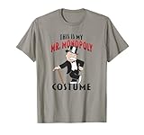 Monopoly Halloween This is My Mr. Monopoly Costume T-Shirt