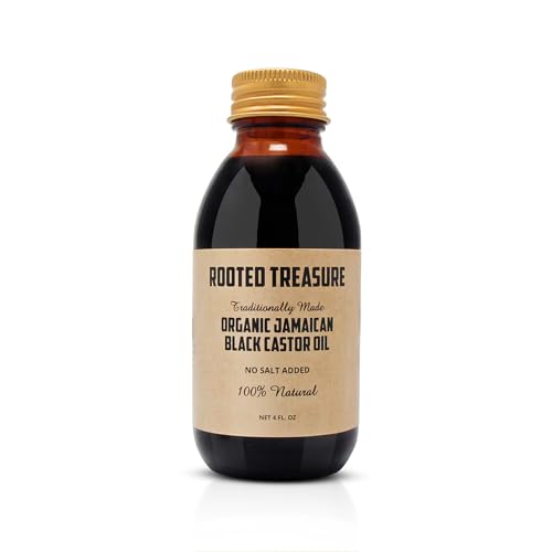 Rooted Treasure Organic Pure Jamaican Black Castor Oil