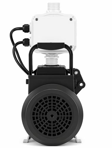 Image of Crompton 1HP High Pressure Booster Pump with Crompton Automatic Pressure Controller| Suitable for upto 2-3 Bathrooms| 2..4 Bar Max Pressure| 24 months Manufacturers Warranty of Pump.| New Launch