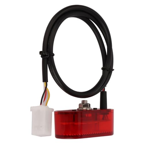 Guardabarros trasero con luz de freno para scooter eléctrico guardabarros delantero ampliado