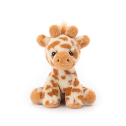 Apricot Lamb Clever Giraffe Plushies Soft Stuffed Animals Plush Toys 5.5
