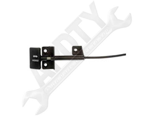 Apdty 023119 Hood Release Cable With Handle #TOP3