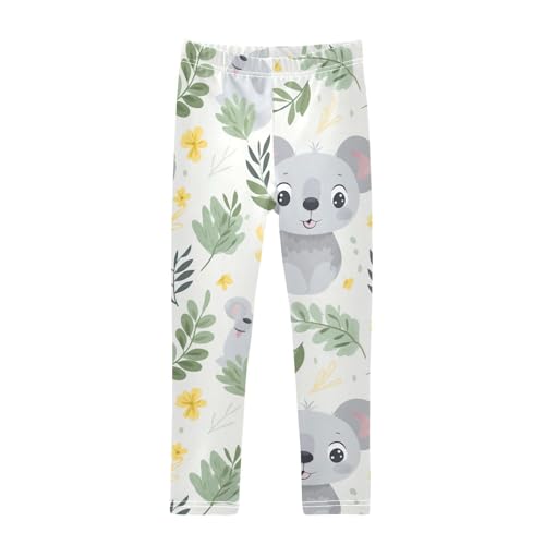 Kids High Waist Cute Koala Leggings for Toddler Girls 4T 202b3185