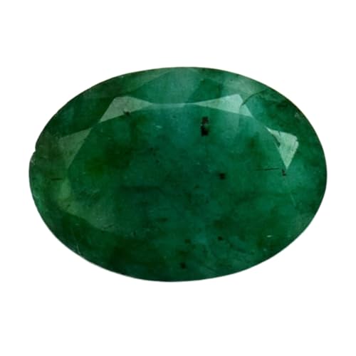 Émeraude naturelle de 18,14 mm pour fabrication bague et collier diy