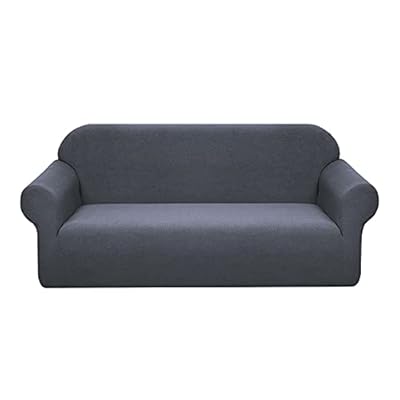 Granbest Premium Water Repellent Sofa Cover High Stretch Couch Slipcover Super Soft Fabric Couch Cover (Gray, Large)