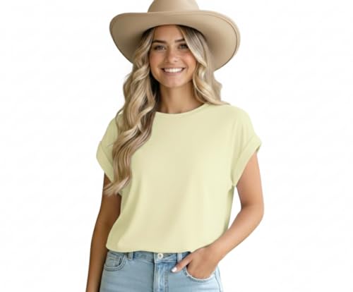 Image of Pivl Women's Stylish Half Sleeves T-Shirt for Summer || T-Shirts for Women || Tops for Women || Summer Wear