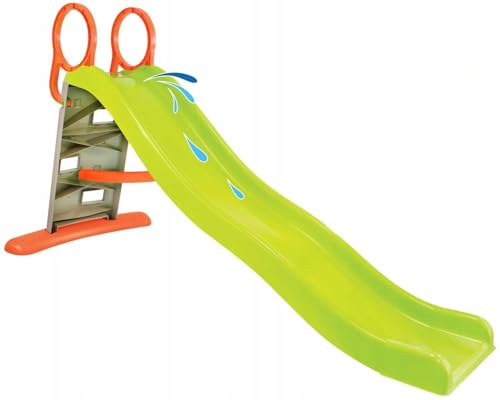 Mochtoys Rutsche Mit Kletterwand, 198 cm Lange Wasserrutsche, Für Kinder,...