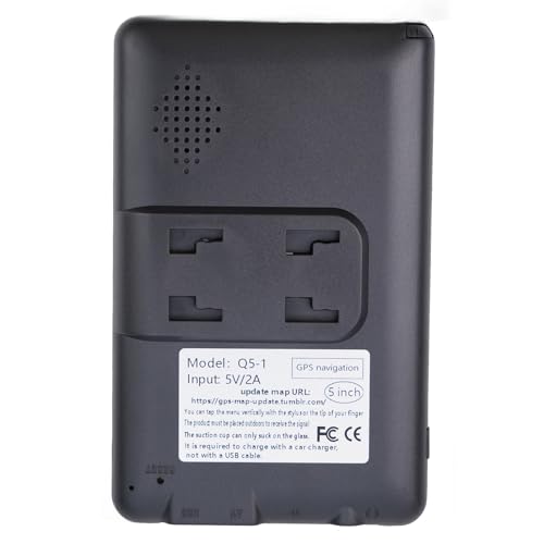 Navegador GPS para coche y camión de 5 pulgadas, navegación por satélite, 8 GB, 128 MB (África)