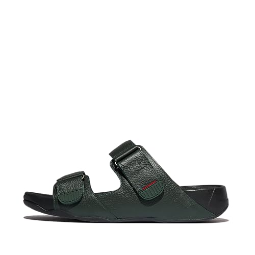 Image of FitFlop Men's Gogh Moc Slide Leather Sandal