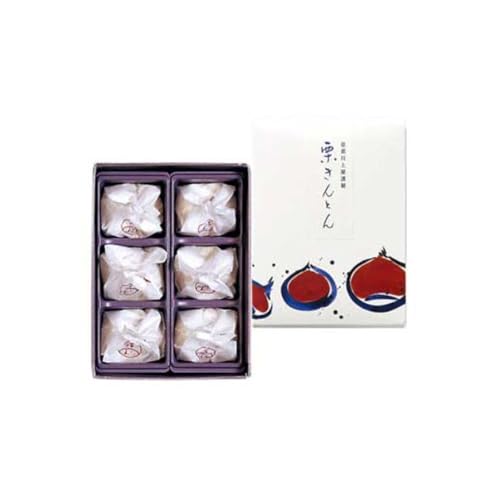 恵那川上屋 栗きんとん 冷凍 6入り×1個 岐阜 美濃 郷土菓子 秘密のケンミンSHOW極 番組紹介 TV紹介のサムネイル