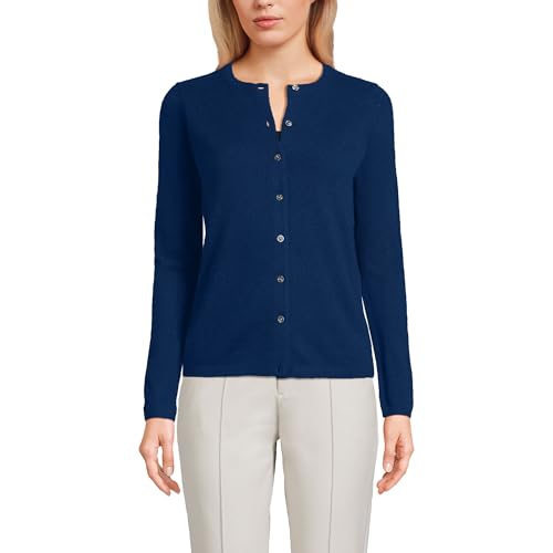 Image of Lands' End Women's Cashmere Cardigan Sweater