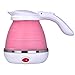 Produktbild Diuspeed 500ml Mini-Silikon-Wasserkocher, faltbarer Reise-Wasserkocher