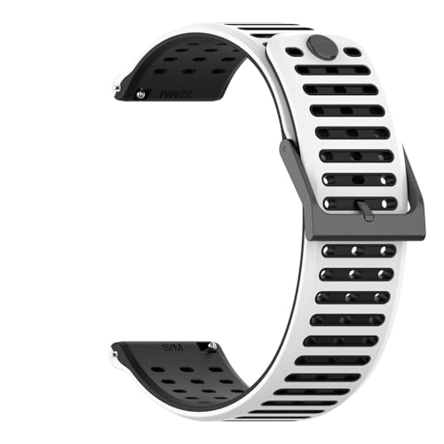 Correa de 22mm para reloj inteligente Peak Pro con acabado suave de alta resistencia al sudor