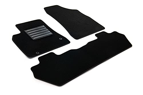MDM SP-548 Fußmatten Velours Autoteppich passend für Citroen Berlingo 200811.2018