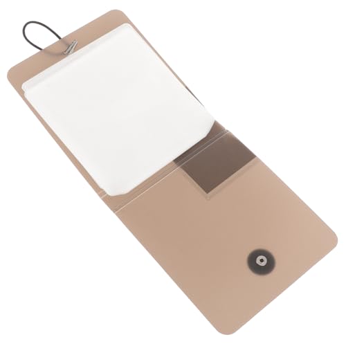 Unomor CD Storage Wallet Capacity CD Organizer Lightweight Disc Holder for Home Travel Soft Material Protection Against Scratches Case for Dvds and