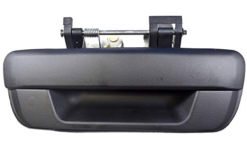 PT Auto Warehouse GM-3562A-TGK - Tailgate Handle, Textured Black - without Keyhole (Replaces 97319415)
