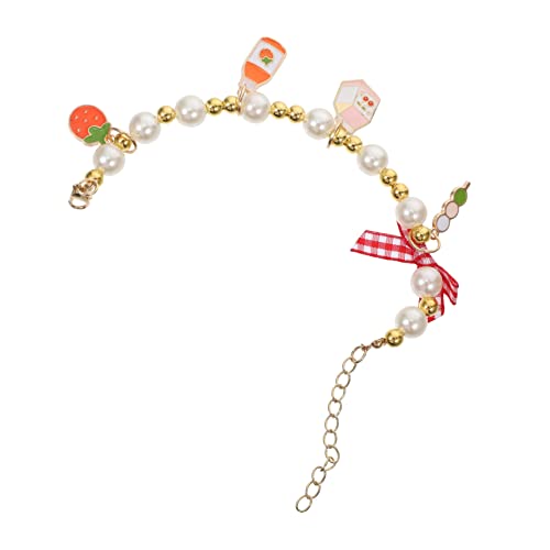 MERRYHAPY ペットの猫のネックレス 弓 中型犬用首輪 犬用パールネックレス 衣装 ネーム 猫の飾り 犬のアクセサリー 反射犬の首輪 繁殖 犬のカーシート 犬の大型犬 服装 樹脂