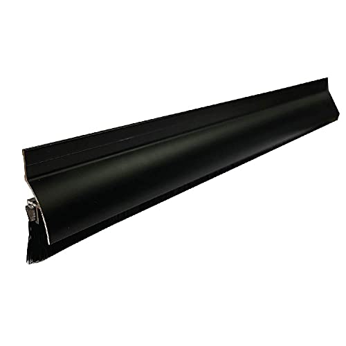 78918 Door Sweep-Rain Protection. Black Anodized Finish (36”)