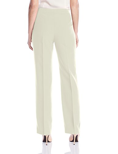 Kasper Women's Stretch Crepe Pant, Vanilla Ice, 4 #TOP1