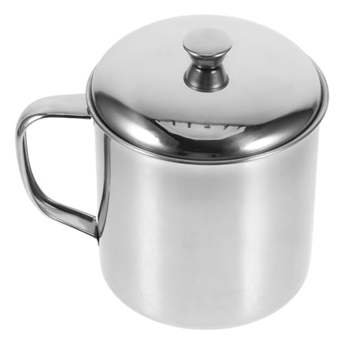 Homoyoyo ステンレス製二重断熱 用水杯 ふた付き持ち手付き 保温保冷マグカップ 幼稚園学校向け 設計 キッズ用湯飲みアウトドア対応