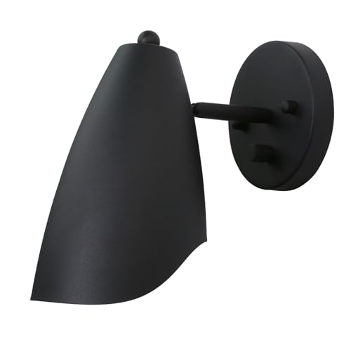 Image of Pathson Modern Wall Sconce with Dimmer Switch, Brass Metal Wall Lamp Lighting, Adjustable Light Angle, E26 Bulb Base Reading Lighting for Wall Painting Bedroom Hallway Living Room Dining Room