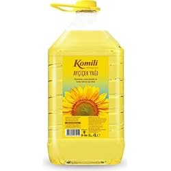 Komili Ayçiçek Yağı Dar Ağız, Pet Şişe, 4 Lt
