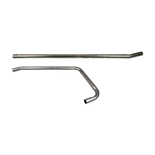 Exhaust Pipe Outlet - 2 Piece Set fits Ford NAA 501 600 601 640 641 651 661 700 701 NAA5255D NCA5255B NCA5263B