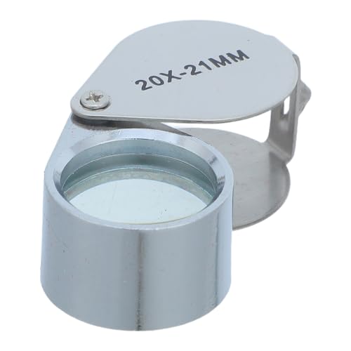 SAFIGLE Lupa Portátil Plegable para Joyería y Gemas con Aumento Diseño Compacto y Ligero para Coleccionistas y Evaluación de Antigüedades