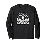 Big Sasquatch Foot Walker Steamboat para mujeres/hombres, niños/niñas y barcos de vapor con – Big Yeti caminando por el bosque en Steamboat Colorado | Diseño de vida nocturna Yeti fresco que es genial para caminar y correr todos los días en Steamboat CO