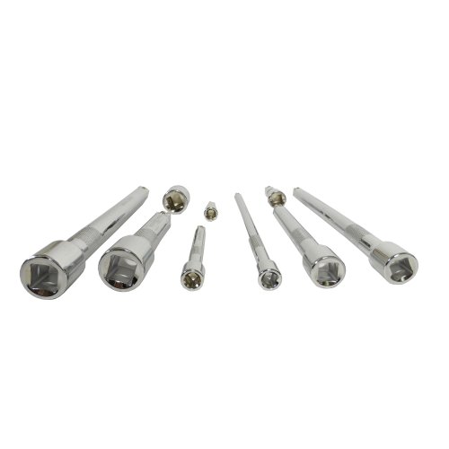 9 Piece Wobble Extension Bar Set (1/4”, 3/8