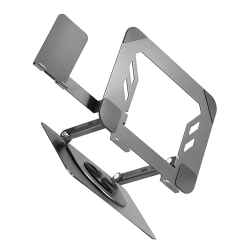Support PC portable ergonomique pliable en aluminium de haute qualité - 4